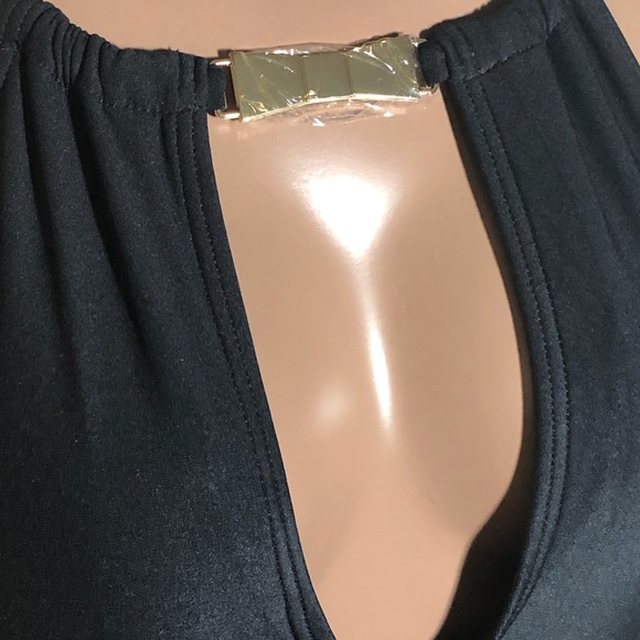 🔺SOLD🔺Kate S Plunge Crescent Bay Swim Dress Suit - Picture 5 of 5